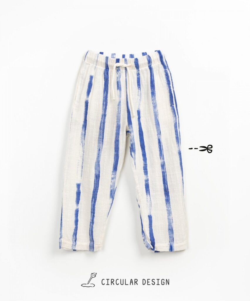 Pantaloni din Tesatura de Bumbac Organic 100% - Gres Risca Telo – imagine 4