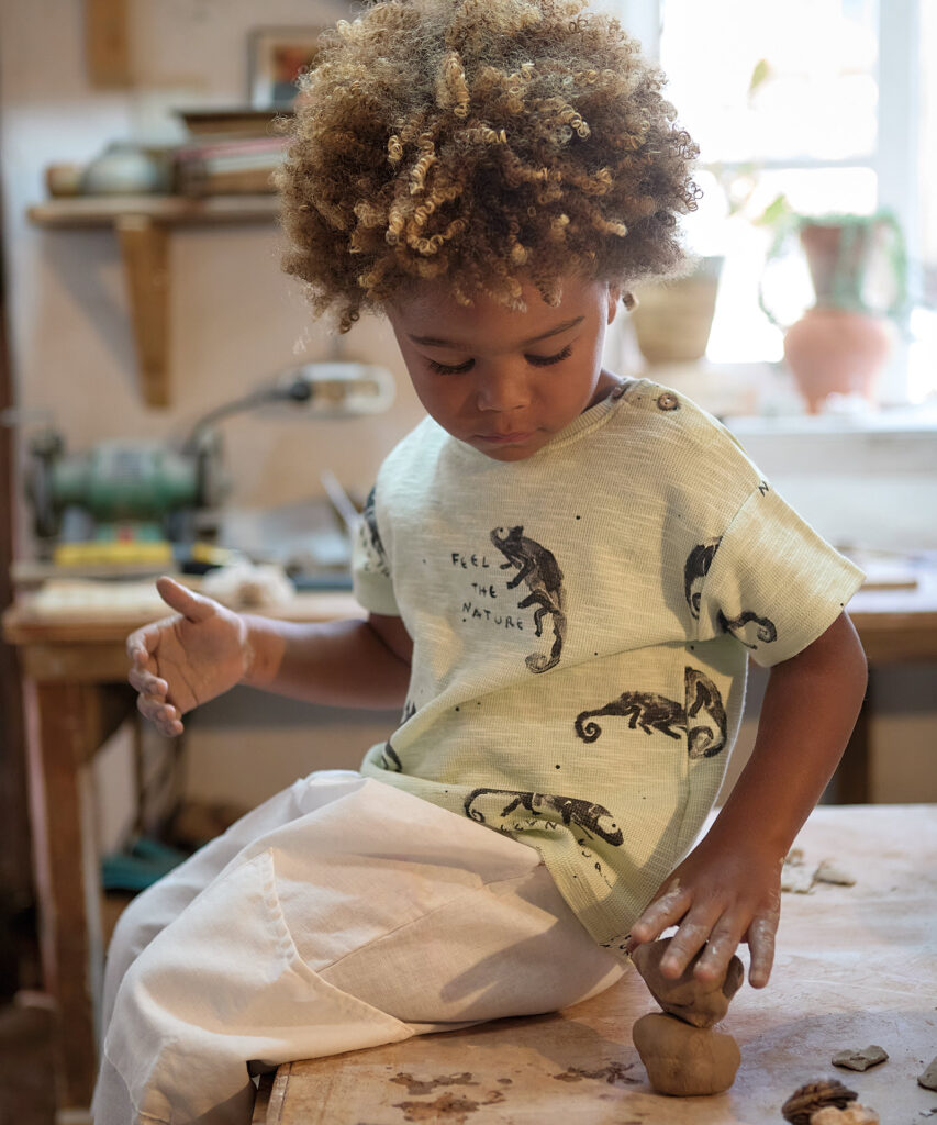 Tricou Reiat cu Imprimeu - Atelier – imagine 3