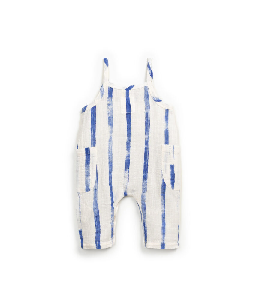 Salopeta din Tesatura de Bumbac organic 100% cu Imprimeu - Gres Risca Telo – imagine 3