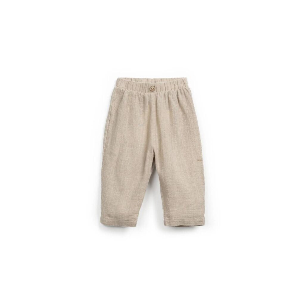 Pantaloni din In si Bumbac Organic - Pottery