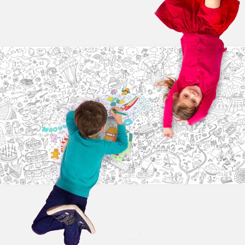 Poster XXL de desenat Fantastic – imagine 3