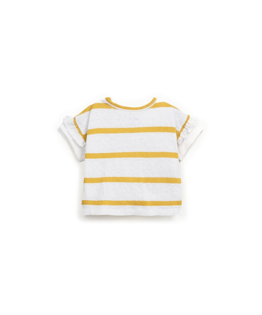 Tricou din Jerseu cu Dungi - Esteva – imagine 2