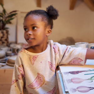 Pulover din Plus cu Imprimeu - Gres – imagine 2