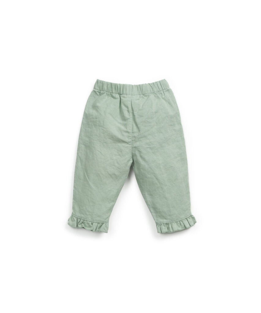 Pantaloni din Tesatura Naturala - Madalena – imagine 2