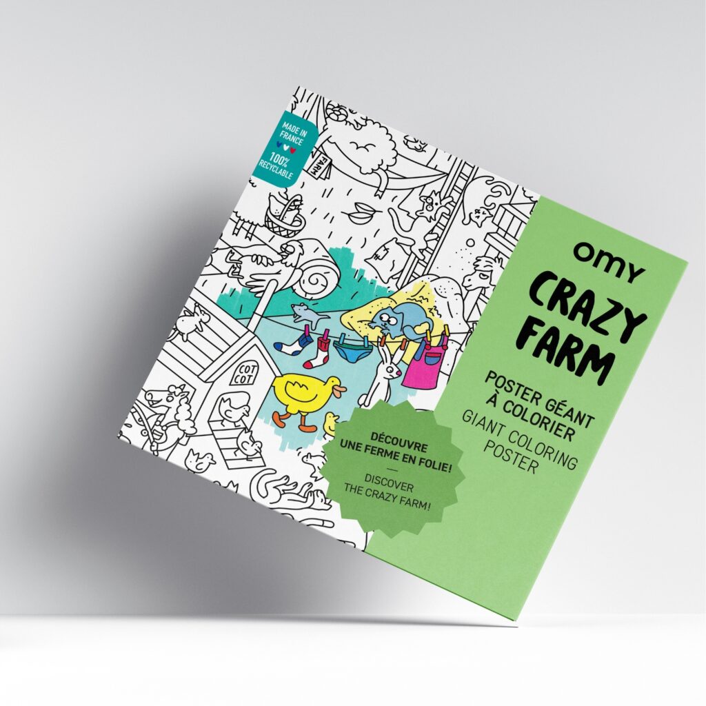 Poster gigant Crazy Farm – imagine 2