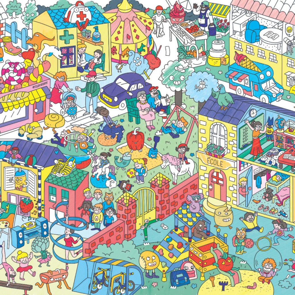 Poster gigant Kids life – imagine 2