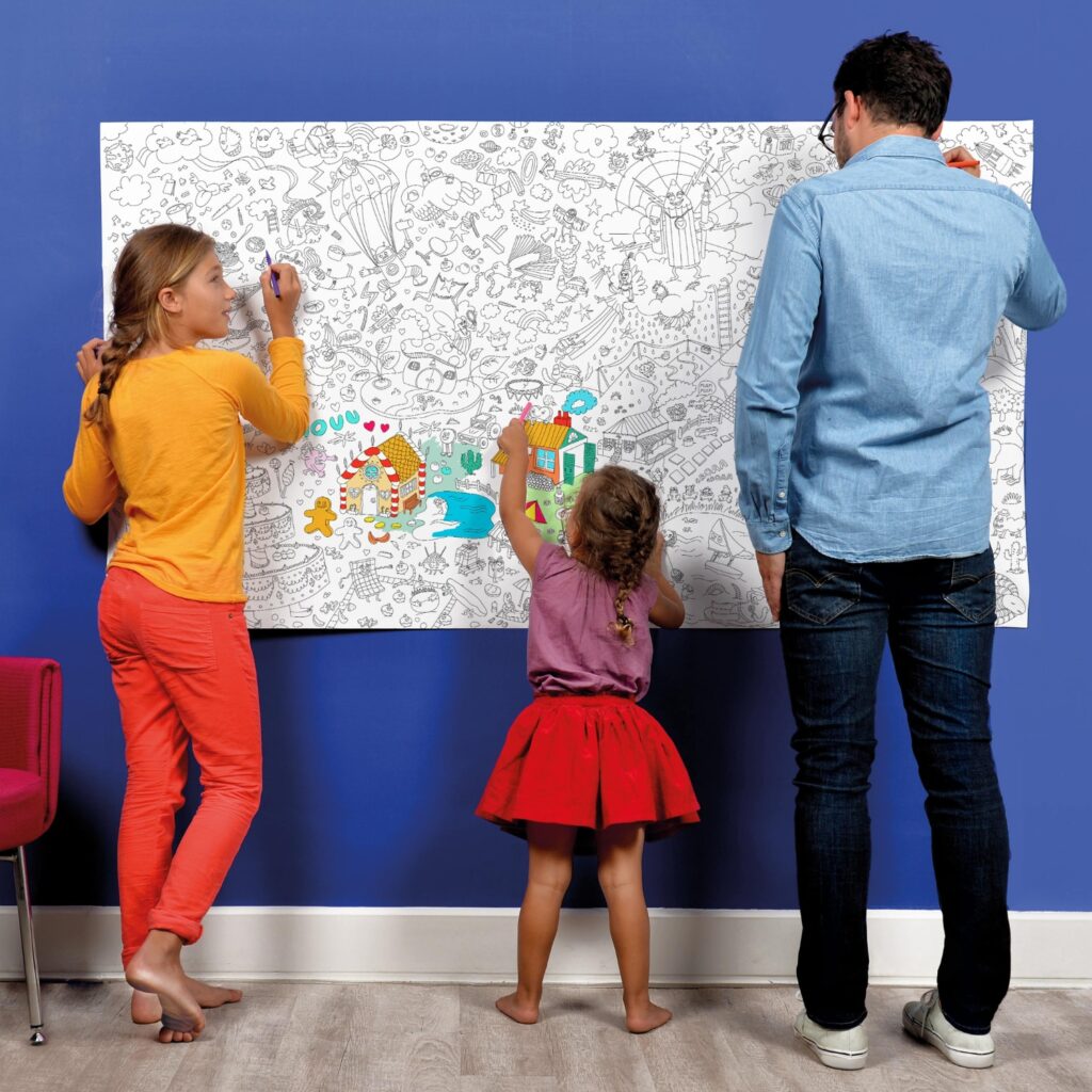 Poster XXL de desenat Fantastic – imagine 4