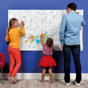 Poster XXL de desenat Fantastic – imagine 4