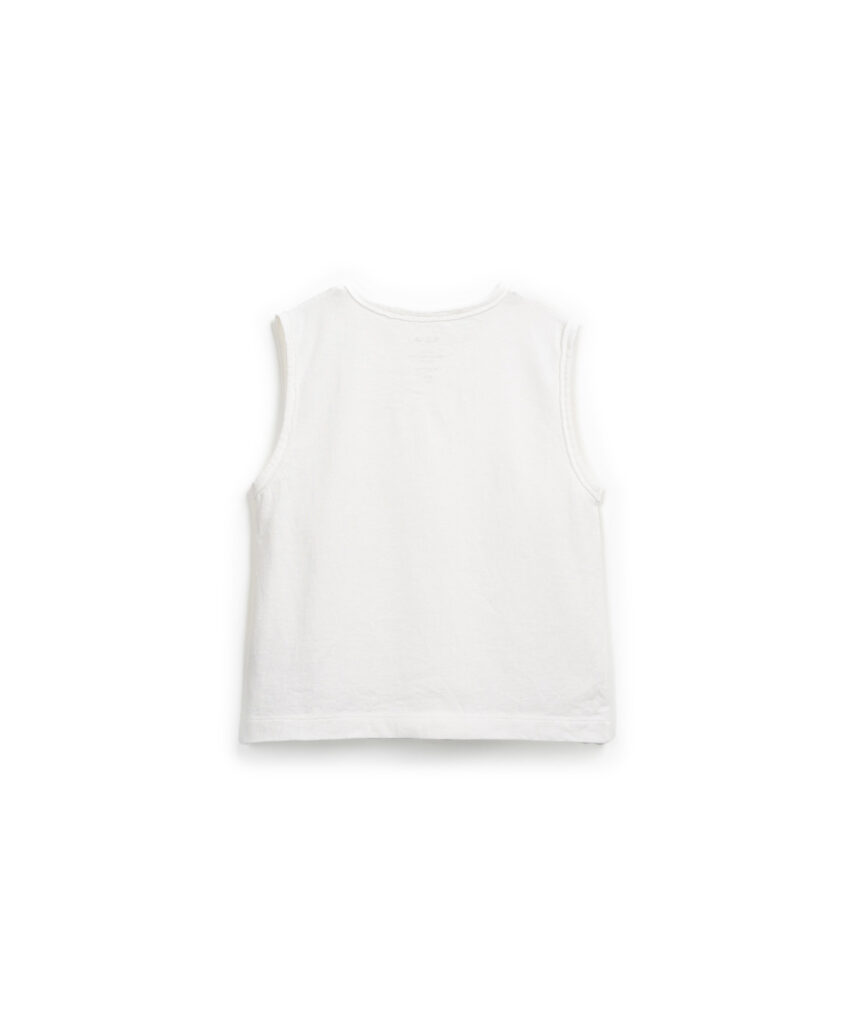 Tricou fara Maneci din Jerseu - Shapes – imagine 2