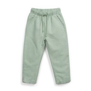Pantaloni din Tesatura de In si Bumbac Organic 100% - Madalena – imagine 1