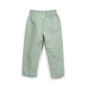 Pantaloni din Tesatura de In si Bumbac Organic 100% - Madalena – imagine 2