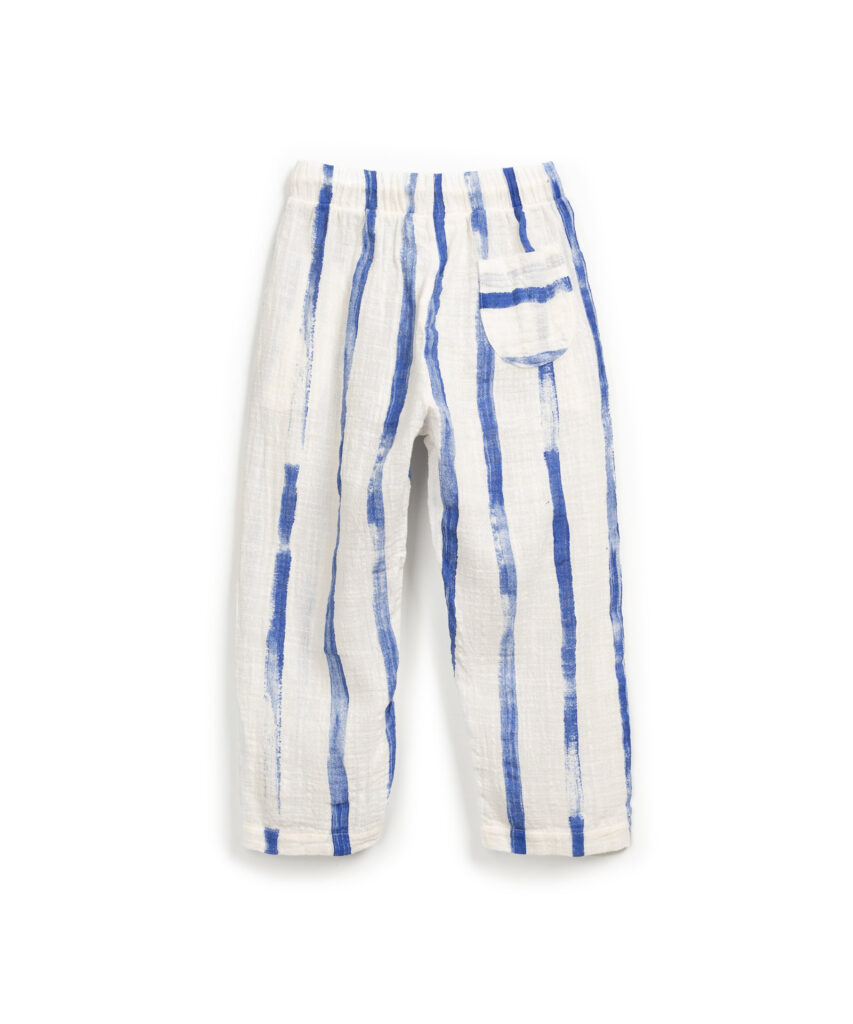 Pantaloni din Tesatura de Bumbac Organic 100% - Gres Risca Telo – imagine 2