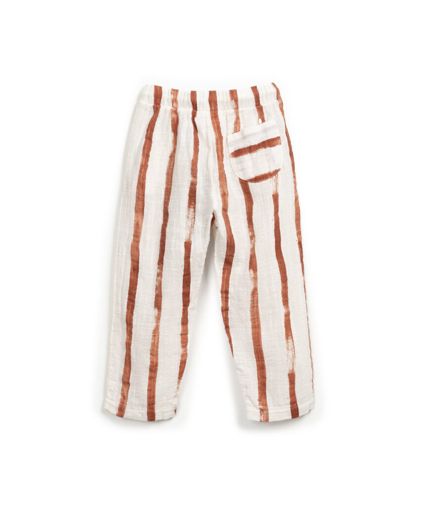 Pantaloni din Tesatura de Bumbac Organic 100% - Gres Risca Monchique – imagine 2