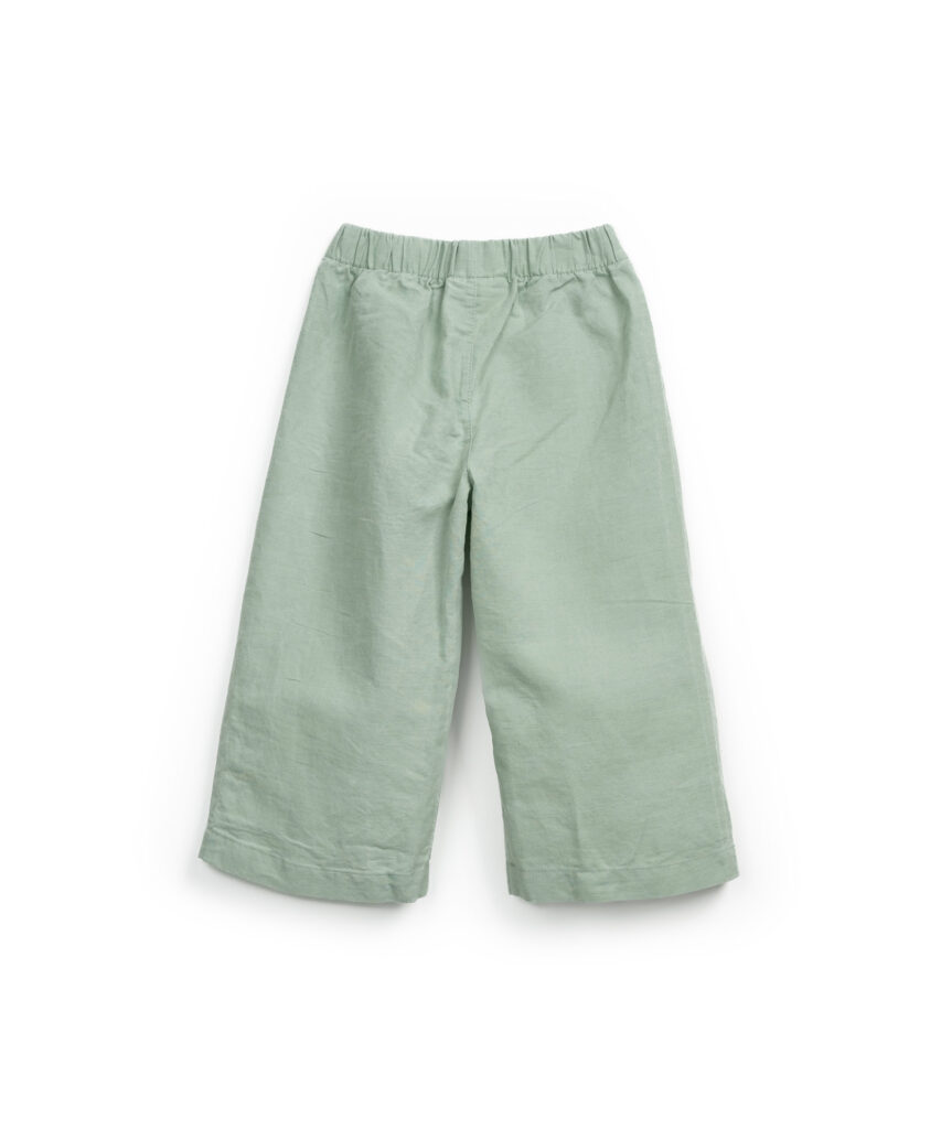 Pantaloni din In si Bumbac Organic - Madalena – imagine 2