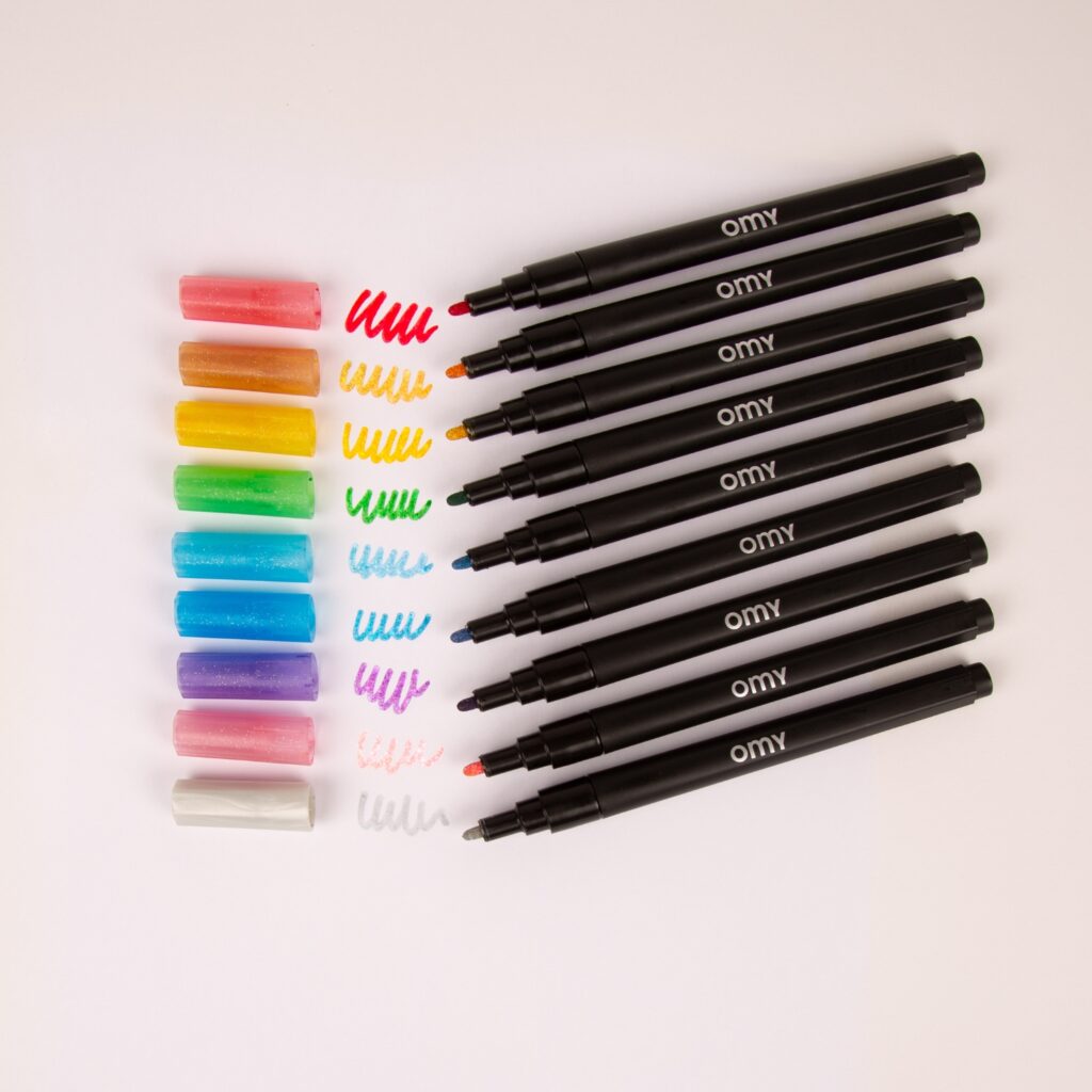 Markere cu Sclipici – imagine 6