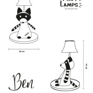 Lampa Ben - raton decorativ – imagine 6