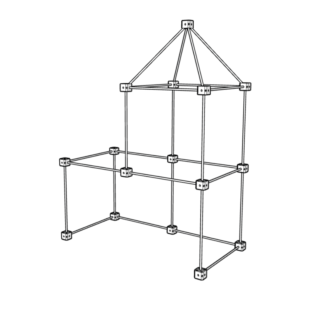 Set Cort de Joaca din Lemn Sarbakane Toys – imagine 4