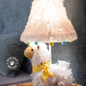 Lampa Alma - alpaca decorativă – imagine 2