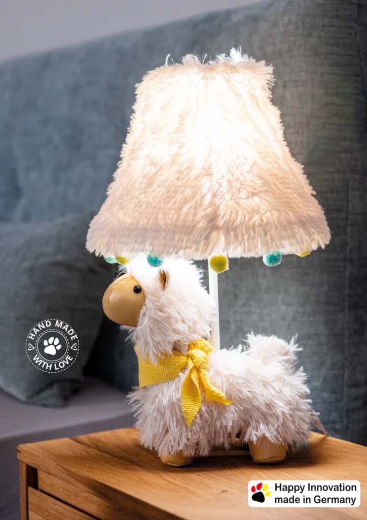 Lampa Alma - alpaca decorativă – imagine 2