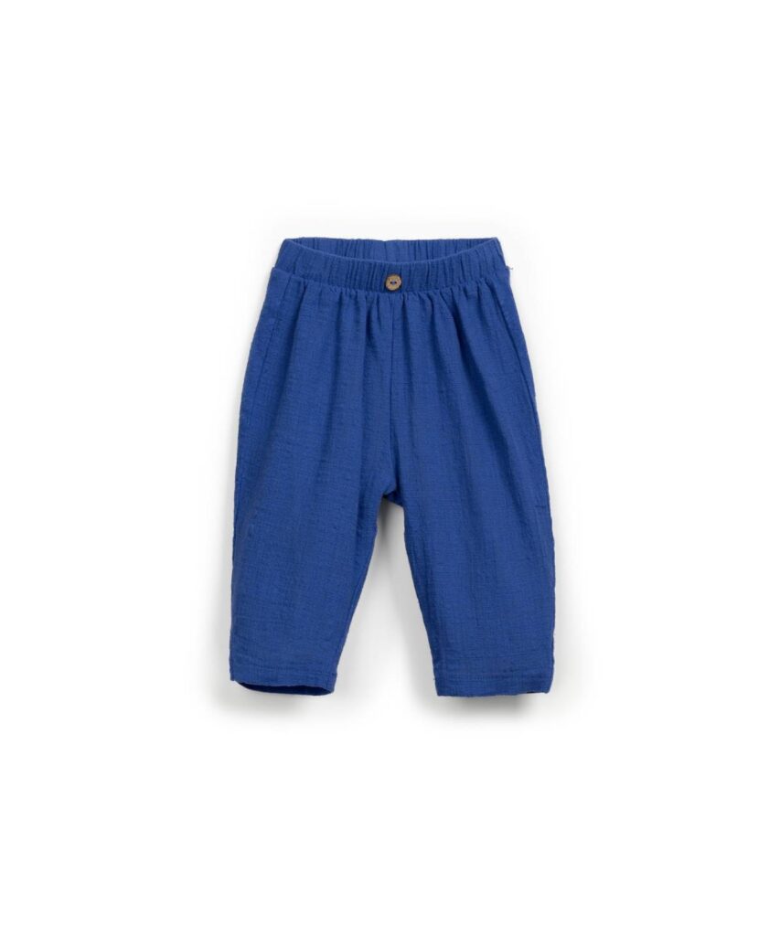 Pantaloni din in si bumbac organic - Telo