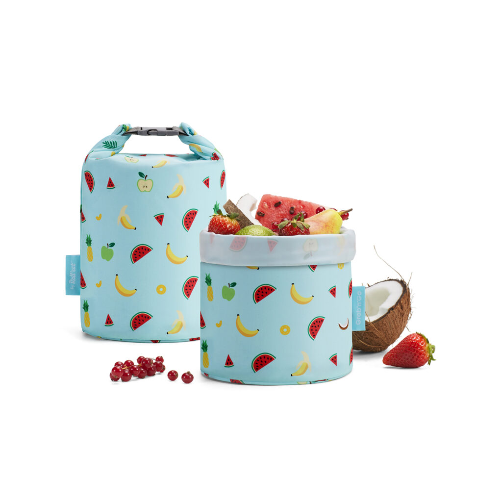 Grab'n Go Tutti Frutti | Sac Etanș reutilizabil – imagine 3