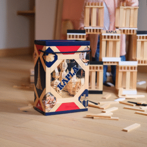 Set 200 Plăcuțe | Lemn Natural – imagine 6