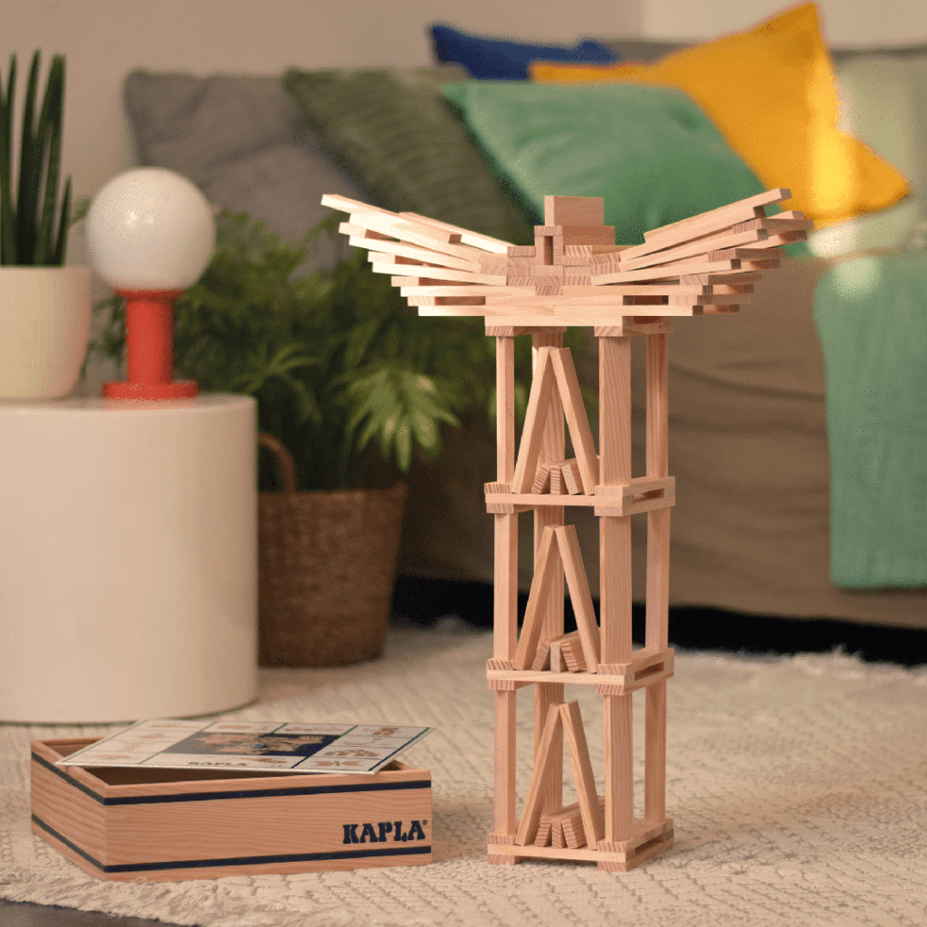 Set 100 Plăcuțe |  Lemn Natural – imagine 5