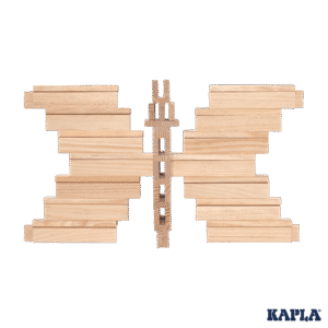 Set 100 Plăcuțe |  Lemn Natural – imagine 3