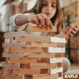 Set 200 Plăcuțe | Lemn Natural – imagine 7