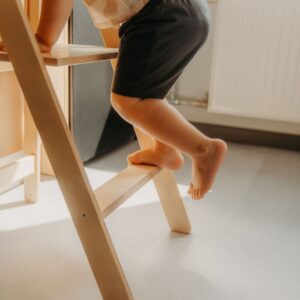 Turn de învățare pliabil | Lemn Natural – imagine 5