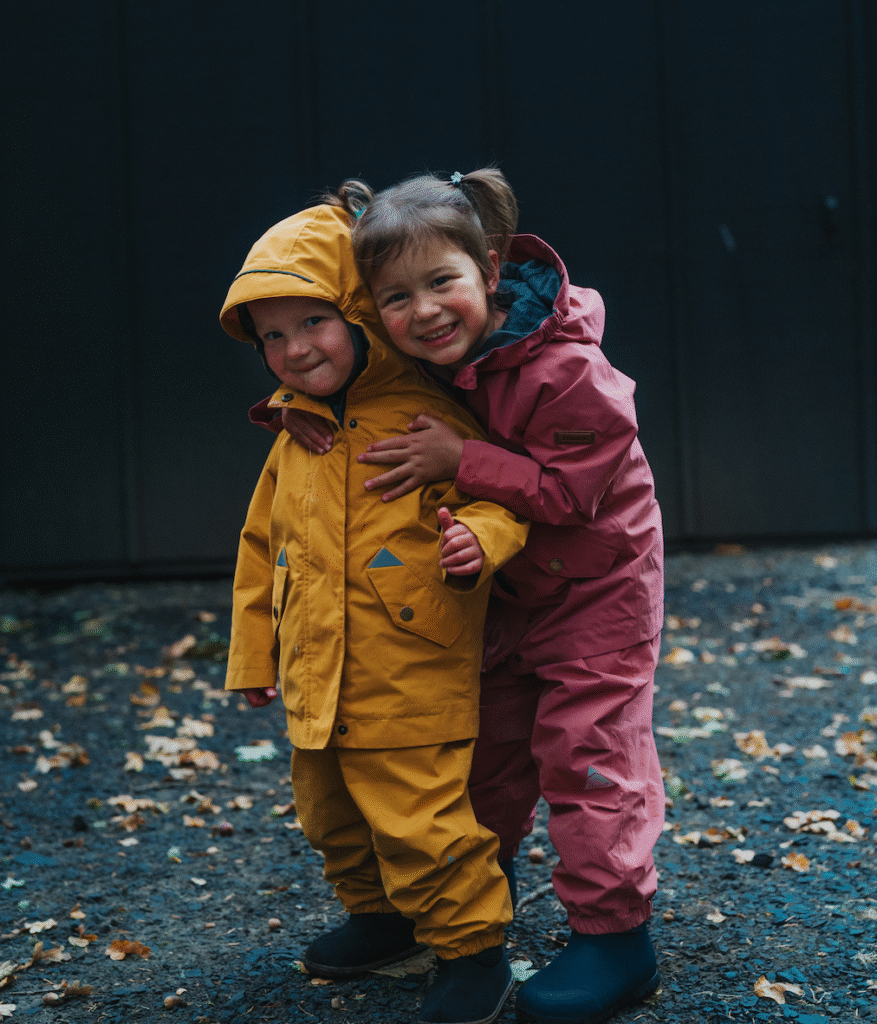 Salopetă de Ploaie Impermeabilă All Season Copii (18 luni - 6 ani) | Dusky Pink – imagine 6