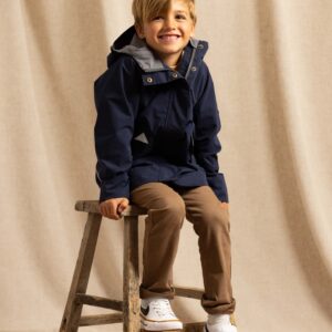 Jacheta de Ploaie Impermeabilă All Season Copii (1-8 ani) | Marine Navy – imagine 4