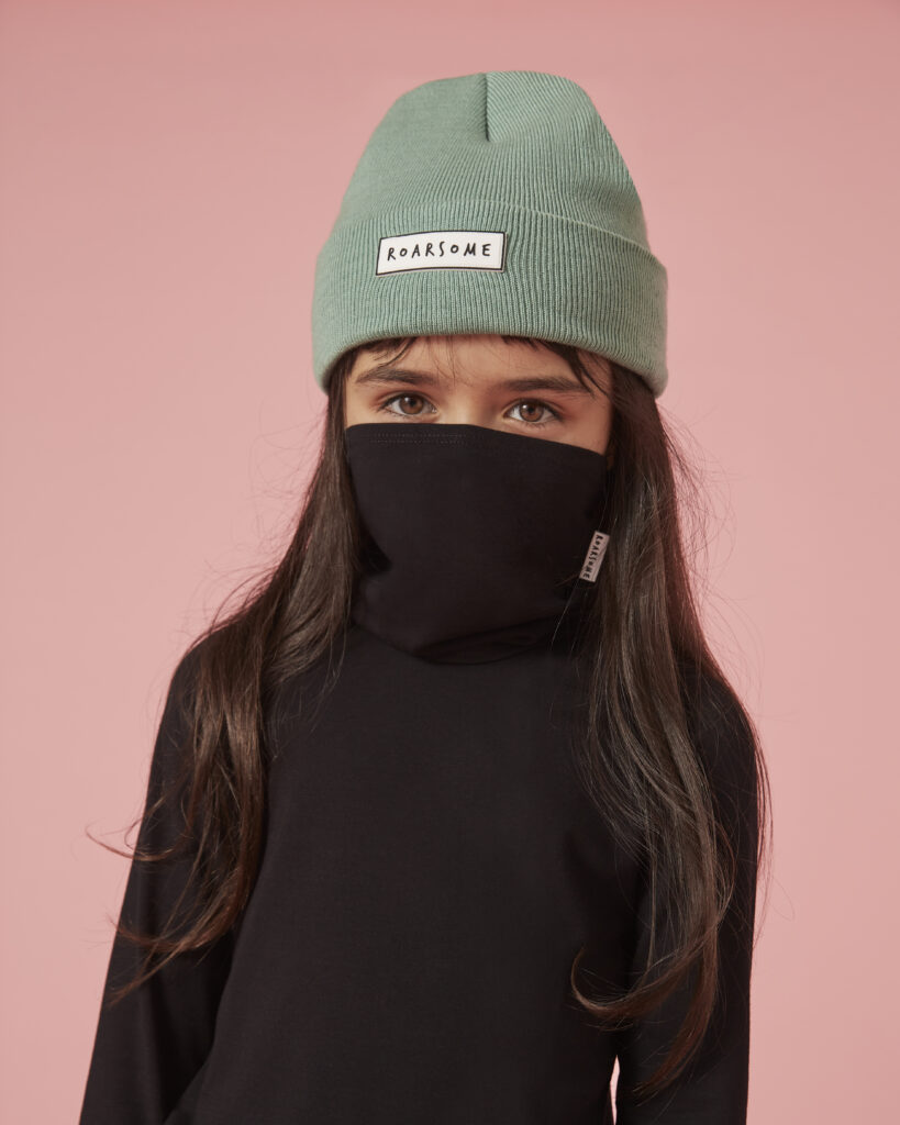 Set termic din bambus Copii | Midnight Black – imagine 2