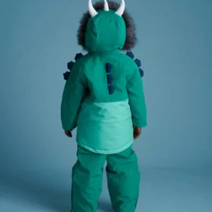 Salopetă de ski Copii (6-10 ani) | Spike the Dinosaur – imagine 6