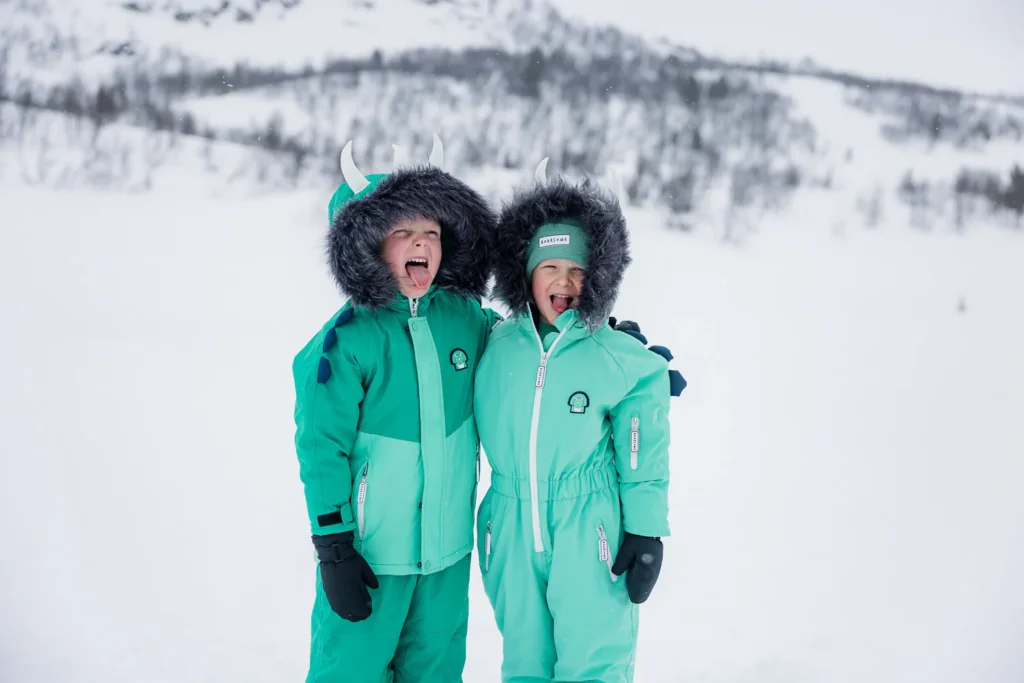 Combinezon de iarna Copii (2-6 ani) | Spike the Dinosaur – imagine 7