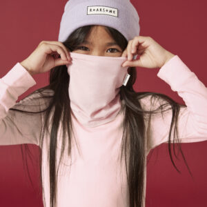 Set termic din bambus Copii | Marshmallow Pink – imagine 2