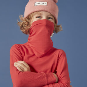 Set termic din bambus Copii | Fire Red – imagine 5