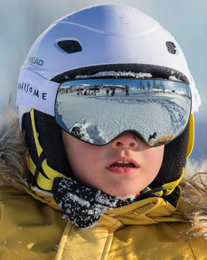 Ochelari Ski Copii | Argintiu – imagine 5