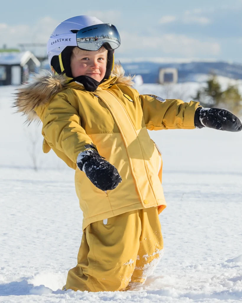 Ochelari Ski Copii | Argintiu – imagine 3