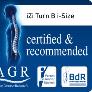 Scaun auto rotativ iZi Turn B i-Size Gri Metallic Mélange – imagine 5